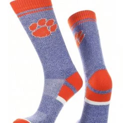 TCK All Schools Clemson Tigers Socks Victory Parade Crew Length