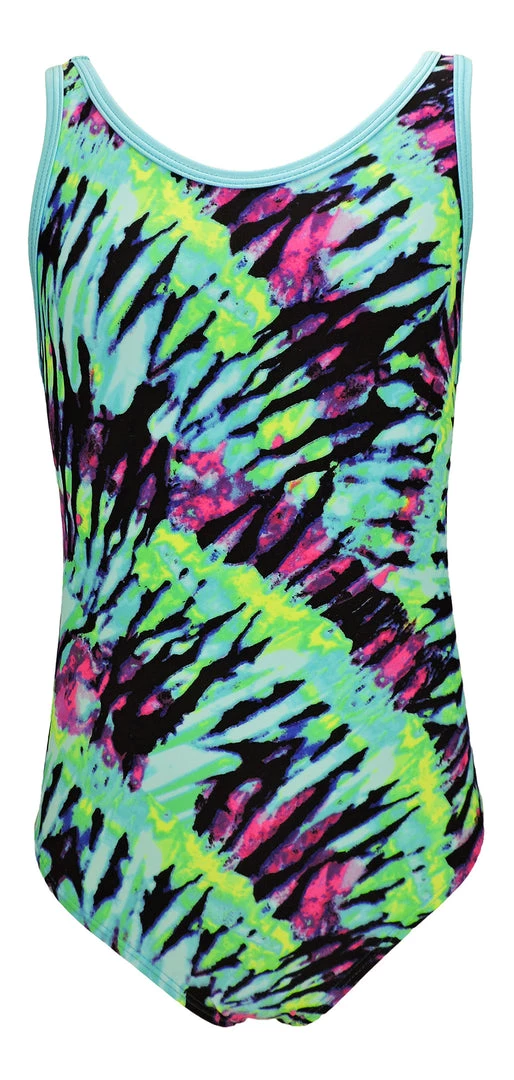 MadSportsStuff Tank Style Aqua Tie Dye Girls Gymnastics Leotard Leotards 1 MadSportsStuff Tank Style Aqua Tie Dye Girls Gymnastics Leotard Leotards