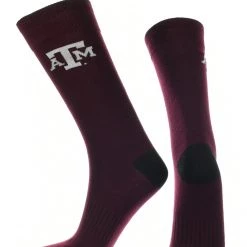 TCK All Schools Texas A&M Aggies Dress Socks Dean's List Crew Length Socks