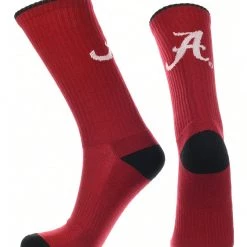 TCK All Schools Alabama Crimson Tide Socks Campus Legend Crew Length
