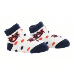 TCK Auburn Tigers Toddler Socks Low Cut Little Fan