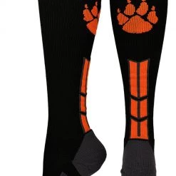 MadSportsStuff Wild Paw Over The Calf Socks (multiple Colors) Baseball Socks