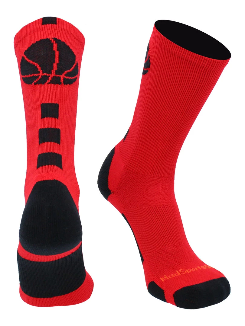 MadSportsStuff Basketball Socks For Boys, Girls, Men, Women- Athletic Crew Socks - Youth And Adult Sizes -Made In The USA 19 MadSportsStuff Basketball Socks For Boys, Girls, Men, Women- Athletic Crew Socks - Youth And Adult Sizes -Made In The USA