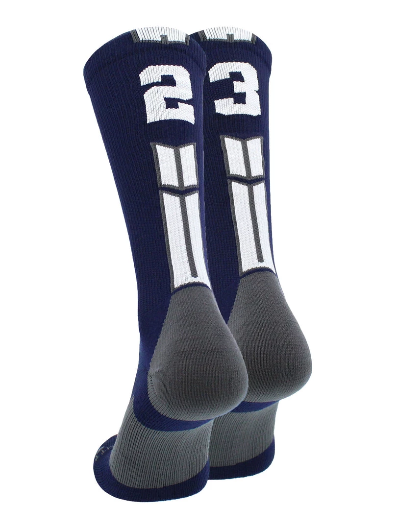 MadSportsStuff Volleyball Socks Navy Player ID Custom Number Crew Socks For Basketball Lacrosse Volleyball Boys And Girls 79 MadSportsStuff Volleyball Socks Navy Player ID Custom Number Crew Socks For Basketball Lacrosse Volleyball Boys And Girls