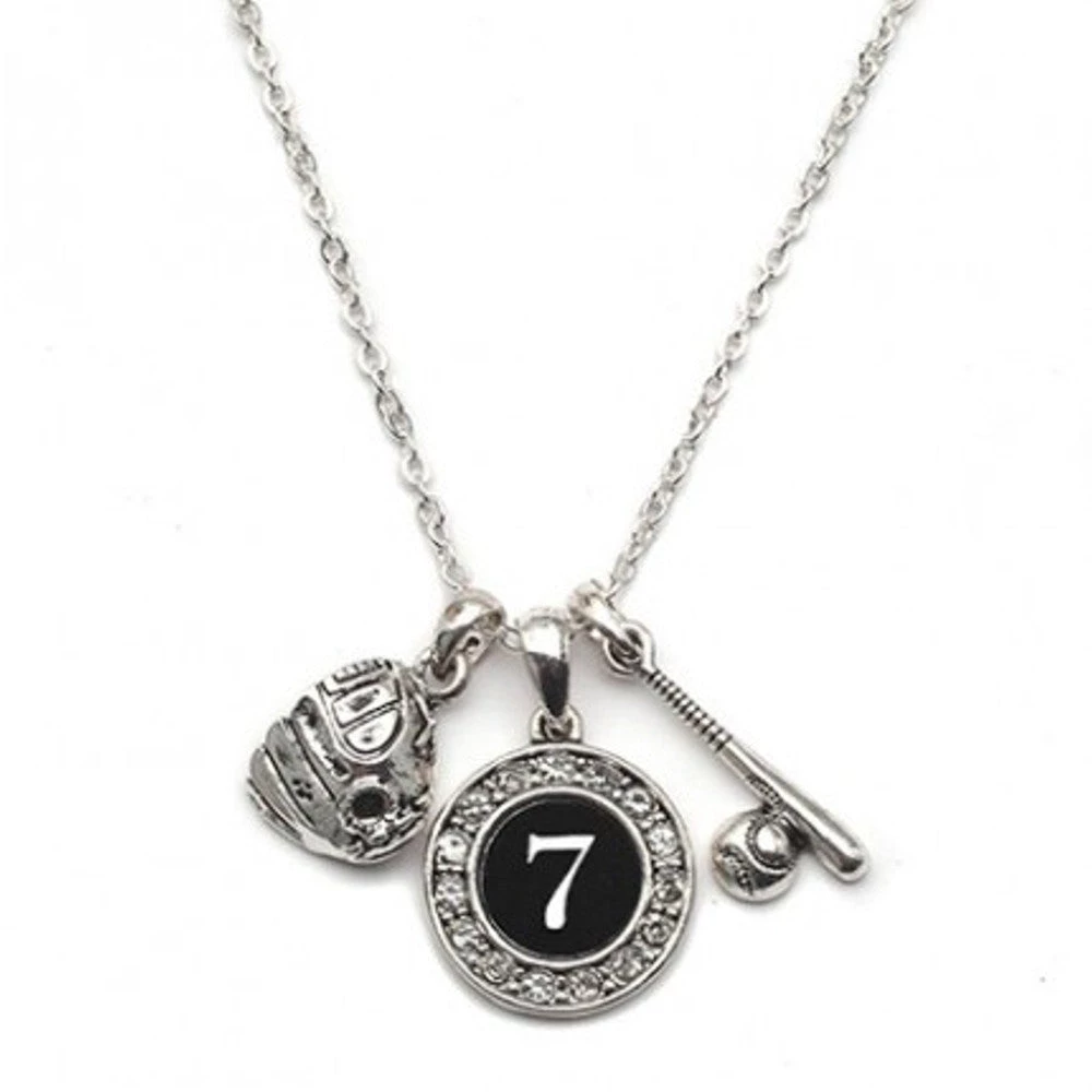 MadSportsStuff Jewelry Girls Softball Necklace With Jersey Number (Available In 39 Numbers) 21 MadSportsStuff Jewelry Girls Softball Necklace With Jersey Number (Available In 39 Numbers)