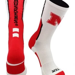 TCK Nebraska Cornhuskers Socks Perimeter Crew All Schools
