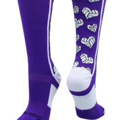 MadSportsStuff Volleyball Socks Crazy Love Volleyball Hearts Crew Socks 16 MadSportsStuff Volleyball Socks Crazy Love Volleyball Hearts Crew Socks