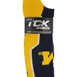 TCK University Of Michigan Wolverines Socks Perimeter Crew All Schools