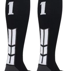MadSportsStuff Softball Socks Black Player ID Custom Number Over The Calf Socks For Softball Baseball Football Boys And Girls 173 MadSportsStuff Softball Socks Black Player ID Custom Number Over The Calf Socks For Softball Baseball Football Boys And Girls