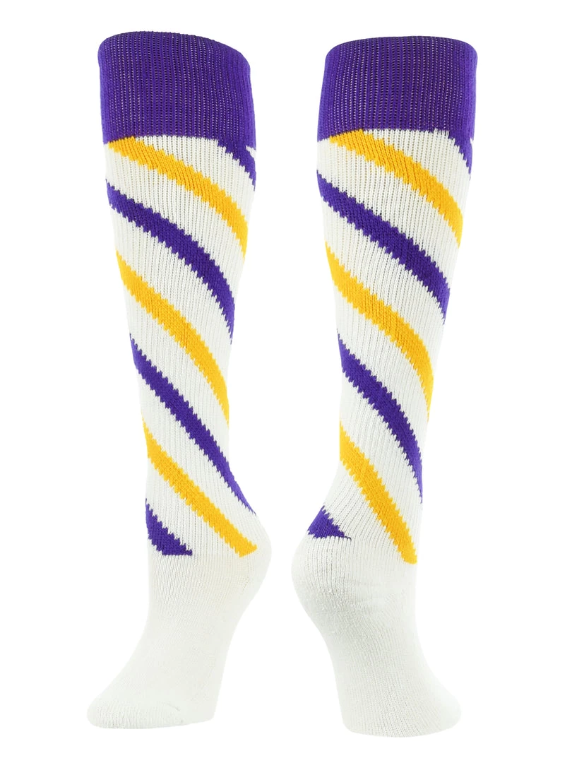 TCK Candy Stripe Knee High Softball Socks Soccer 5 TCK Candy Stripe Knee High Softball Socks Soccer