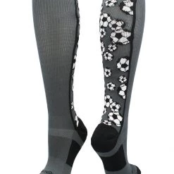 MadSportsStuff Crazy Soccer Socks With Soccer Balls Over The Calf (multiple Colors)