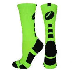 MadSportsStuff Football Socks Crew Length For Boys Or Men, Football Gift