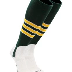TCK Baseball Stirrup Socks With Stripes Pattern D Baseball Socks