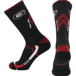 TCK Georgia Bulldogs Socks University Of Georgia Bulldogs Champion Crew Socks