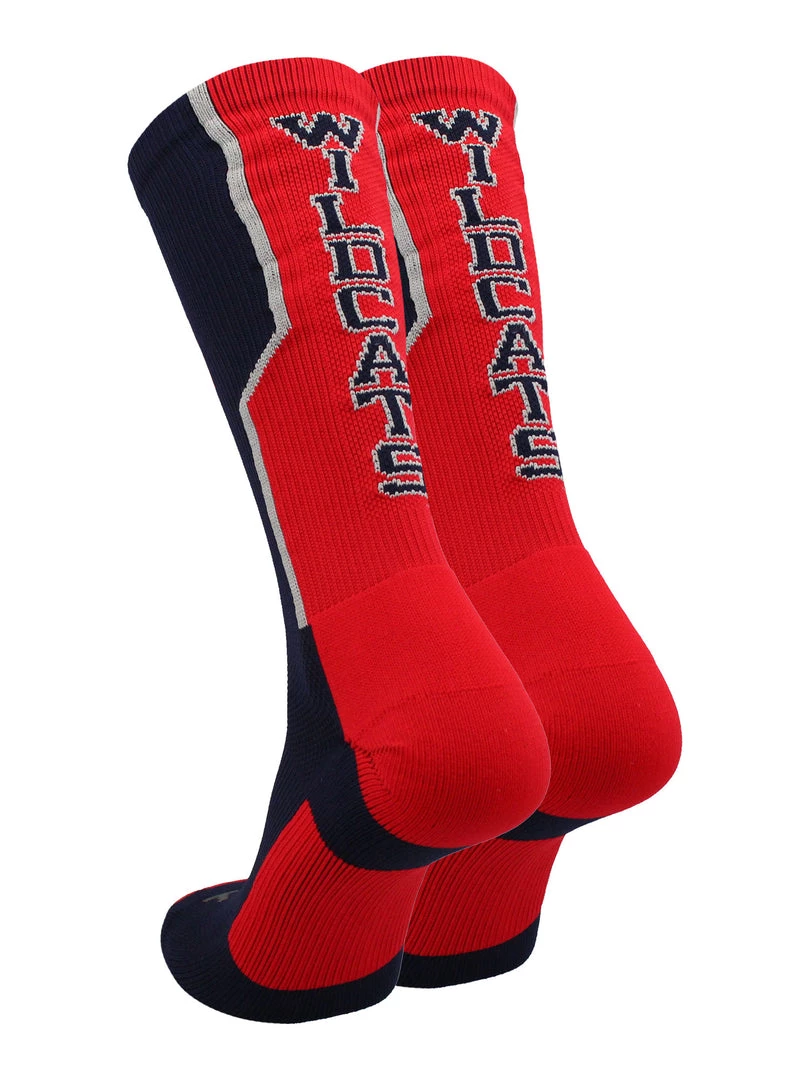 TCK All Schools University Of Arizona Wildcats Socks Perimeter Crew 2 TCK All Schools University Of Arizona Wildcats Socks Perimeter Crew