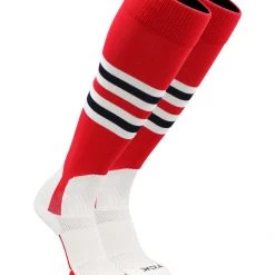 TCK Baseball Stirrup Socks With Stripes Pattern I Baseball Socks