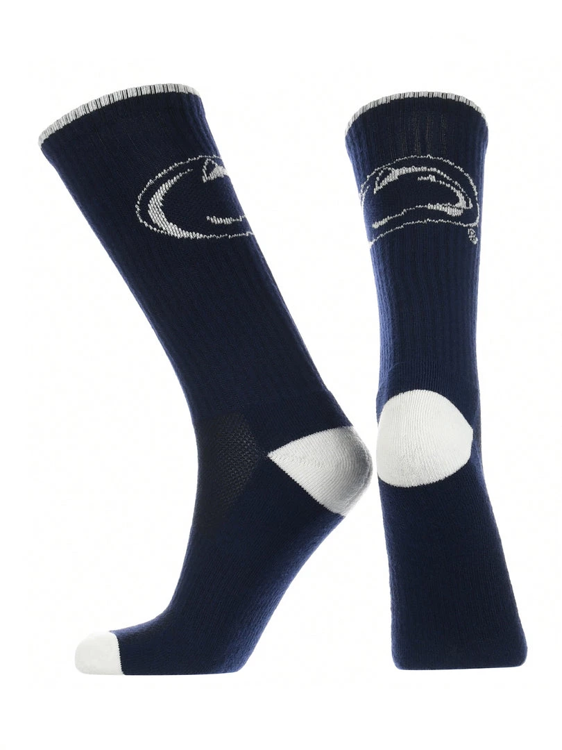TCK Penn State Nittany Lions Socks Campus Legend Crew Length 2 TCK Penn State Nittany Lions Socks Campus Legend Crew Length