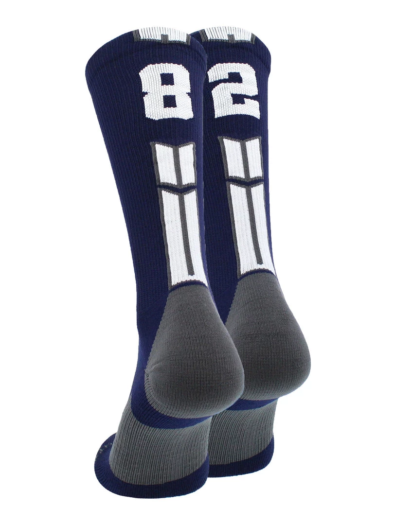 MadSportsStuff Volleyball Socks Navy Player ID Custom Number Crew Socks For Basketball Lacrosse Volleyball Boys And Girls 47 MadSportsStuff Volleyball Socks Navy Player ID Custom Number Crew Socks For Basketball Lacrosse Volleyball Boys And Girls