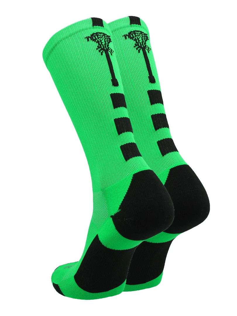 TCK Midline Lacrosse Logo Crew Socks 2 TCK Midline Lacrosse Logo Crew Socks