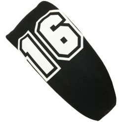 MadSportsStuff Player ID Black/White Headband Basketball Volleyball Softball Soccer