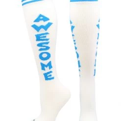 MadSportsStuff Personality Word Socks Over The Calf Length