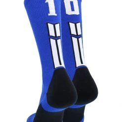 MadSportsStuff Volleyball Socks Royal Player ID Custom Number Crew Socks For Basketball Lacrosse Volleyball Boys And Girls 172 MadSportsStuff Volleyball Socks Royal Player ID Custom Number Crew Socks For Basketball Lacrosse Volleyball Boys And Girls
