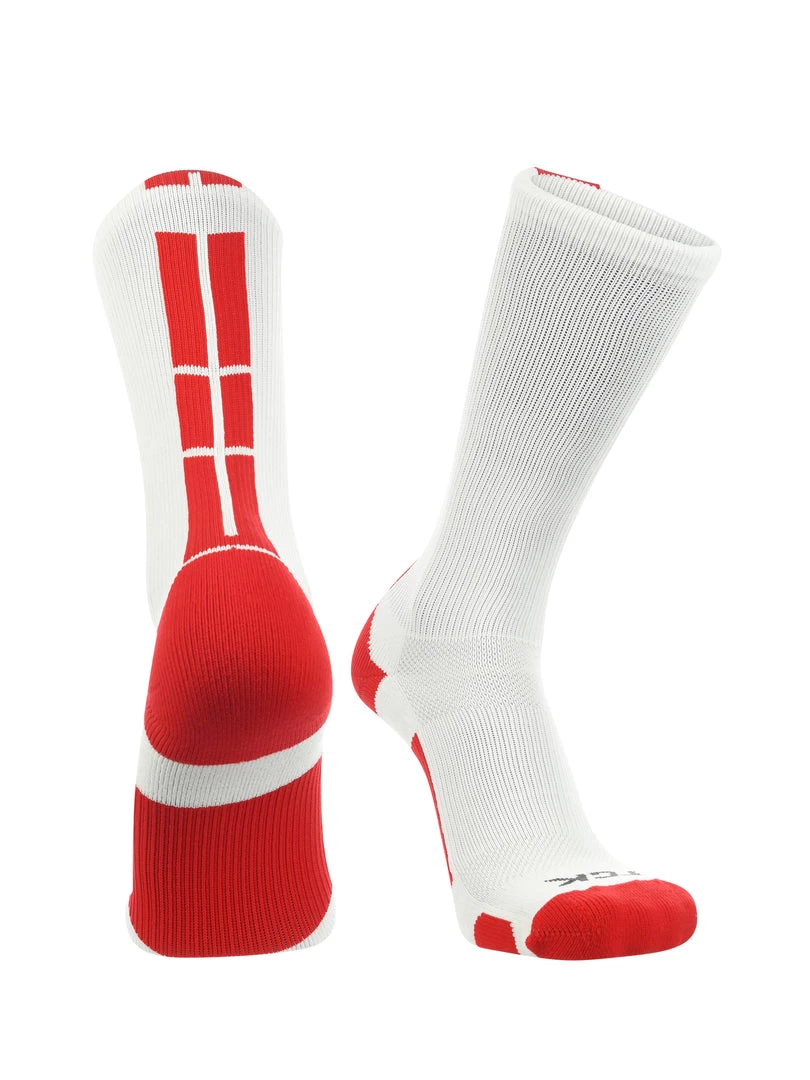 TCK Baseline 3.0 Athletic Crew Socks Adult Sizes Basketball Socks 29 TCK Baseline 3.0 Athletic Crew Socks Adult Sizes Basketball Socks