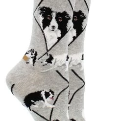 WHD Border Collie Socks For Women Gift For Dog Lovers 9 WHD Border Collie Socks For Women Gift For Dog Lovers