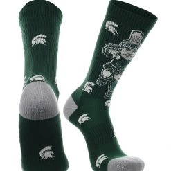 TCK Michigan State Spartans Socks Crew Length Sock Mayhem