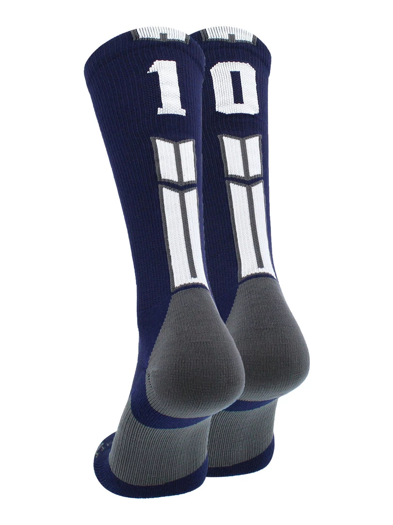 MadSportsStuff Volleyball Socks Navy Player ID Custom Number Crew Socks For Basketball Lacrosse Volleyball Boys And Girls 68 MadSportsStuff Volleyball Socks Navy Player ID Custom Number Crew Socks For Basketball Lacrosse Volleyball Boys And Girls