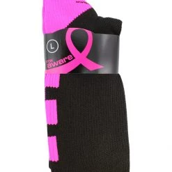 TCK Baseline Breast Cancer Awareness Over The Calf Socks Baseball Socks 8 TCK Baseline Breast Cancer Awareness Over The Calf Socks Baseball Socks