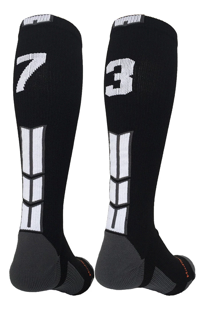 MadSportsStuff Softball Socks Black Player ID Custom Number Over The Calf Socks For Softball Baseball Football Boys And Girls 29 MadSportsStuff Softball Socks Black Player ID Custom Number Over The Calf Socks For Softball Baseball Football Boys And Girls