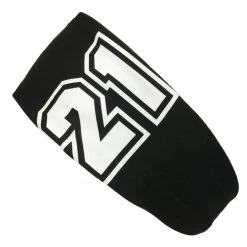 MadSportsStuff Player ID Black/White Headband Basketball Volleyball Softball Soccer