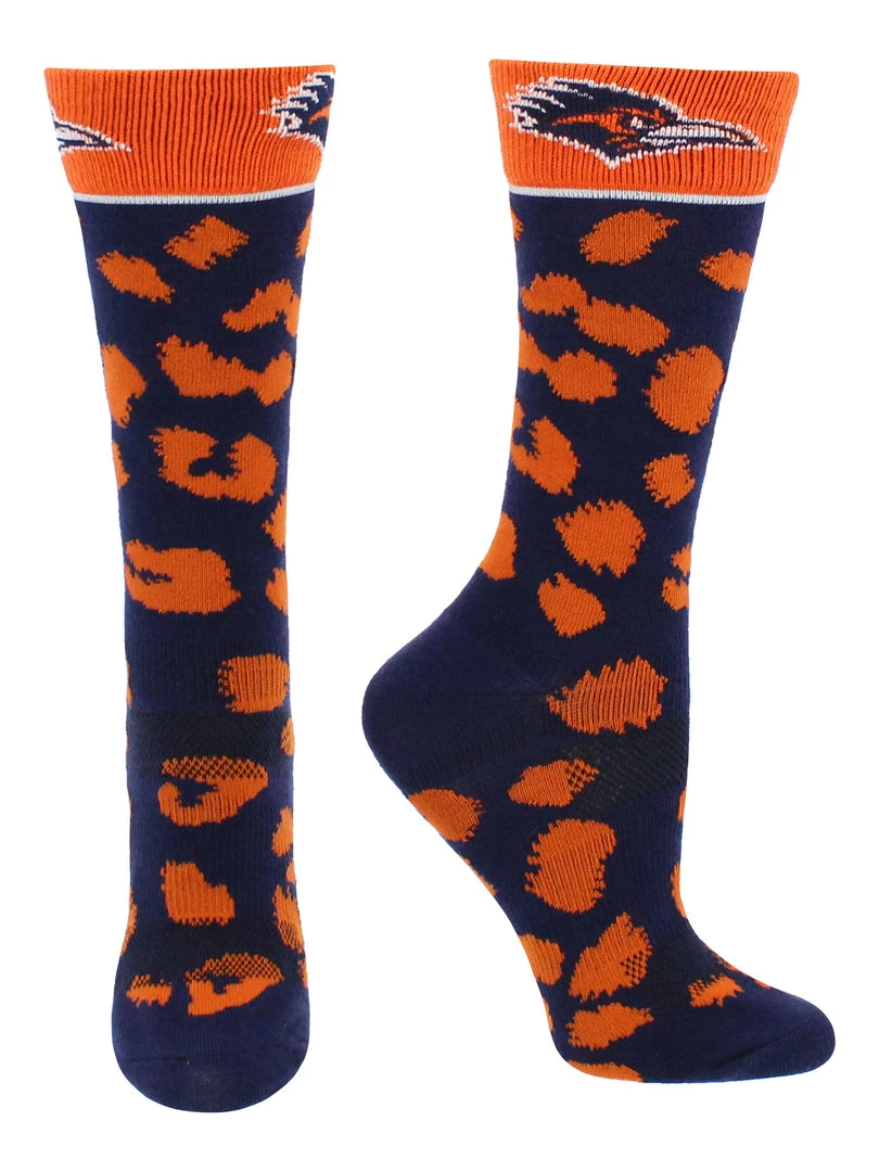 TCK Texas San Antonio Roadrunners Socks Womens Savage Crew Socks 2 TCK Texas San Antonio Roadrunners Socks Womens Savage Crew Socks