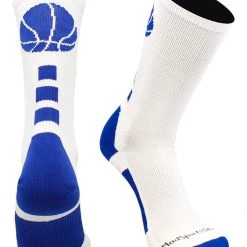 MadSportsStuff Basketball Socks For Boys, Girls, Men, Women- Athletic Crew Socks - Youth And Adult Sizes -Made In The USA