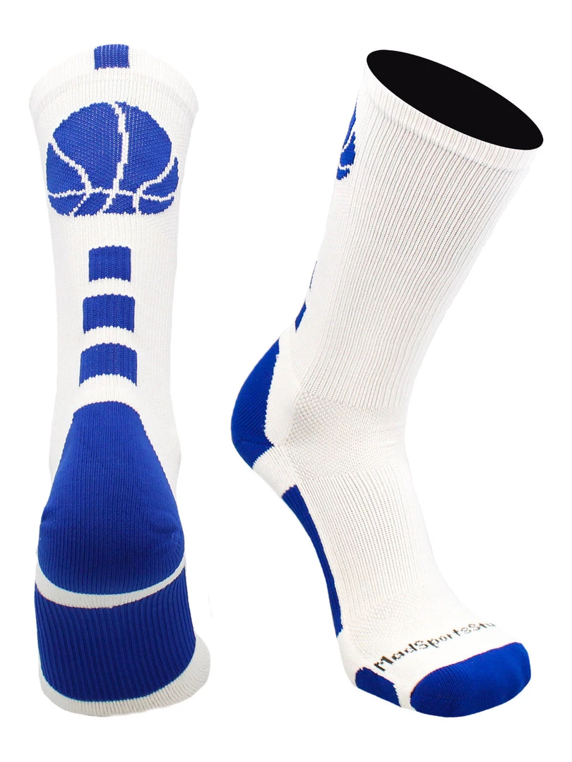 MadSportsStuff Basketball Socks For Boys, Girls, Men, Women- Athletic Crew Socks - Youth And Adult Sizes -Made In The USA 18 MadSportsStuff Basketball Socks For Boys, Girls, Men, Women- Athletic Crew Socks - Youth And Adult Sizes -Made In The USA
