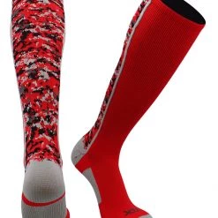 TCK Digital Camo Socks Over The Calf Baseball Baseball Socks