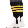 MadSportsStuff Baseball Stirrup Socks 3 Stripe With Featheredge