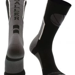 MadSportsStuff Baller Basketball Socks With Basketball Logo Crew Length