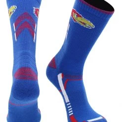 TCK KU Kansas Jayhawks Socks University Of Kansas Jayhawks Champion Crew Socks All Schools