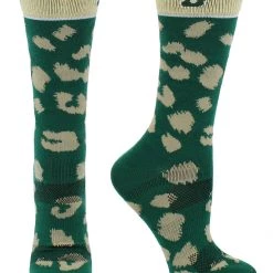 TCK All Schools USF Bulls Socks Womens Savage Crew Socks