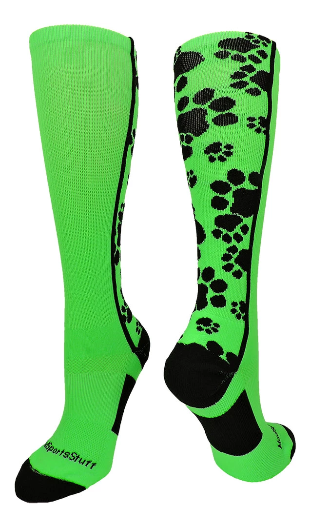 MadSportsStuff Softball Socks Crazy Socks With Paws Over The Calf (multiple Colors) 10 MadSportsStuff Softball Socks Crazy Socks With Paws Over The Calf (multiple Colors)