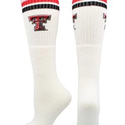 TCK Texas Tech Red Raiders Socks Throwback Tube