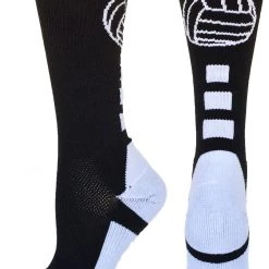 MadSportsStuff Volleyball Socks For Girls, Women & Teens In Crew Length 35 MadSportsStuff Volleyball Socks For Girls, Women & Teens In Crew Length