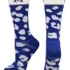 TCK All Schools Memphis Tigers Socks Womens Savage Crew Socks