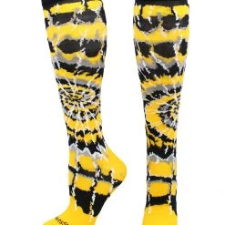 MadSportsStuff Crazy Tie Dye Socks Over The Calf - Softball, Soccer And More