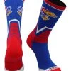 TCK Kansas Jayhawks Socks Victory Crew All Schools
