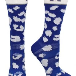TCK All Schools Memphis Tigers Socks Womens Savage Crew Socks