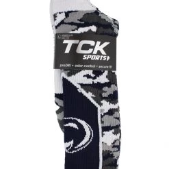 TCK Sports Penn State Nittany Lions Socks Woodland Camo Crew
