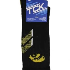 TCK Iowa Hawkeyes Socks University Of Iowa Hawkeyes Champion Crew Socks All Schools 8 TCK Iowa Hawkeyes Socks University Of Iowa Hawkeyes Champion Crew Socks All Schools